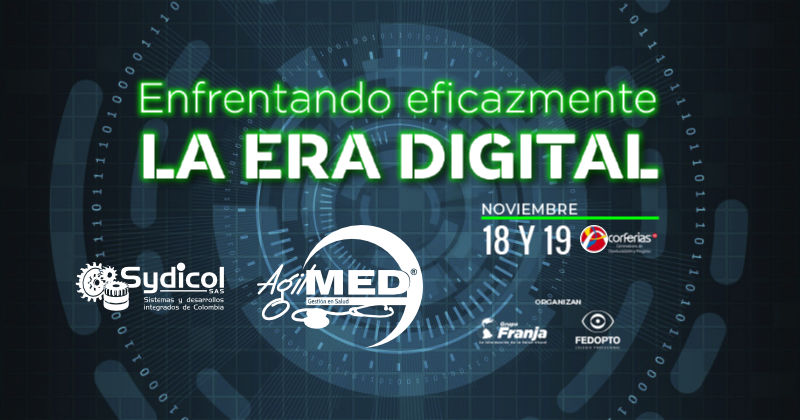 Acompáñanos el próximo 18 y 19 de Noviembre al evento presencial ENFRENTANDO EFICAZMENTE LA ERA DIGITAL, que congrega toda la comunidad de América Latina en salud visual.